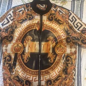 Men's Baroque Print Jacket